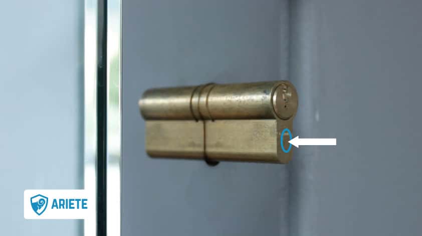 How to drill a euro cylinder