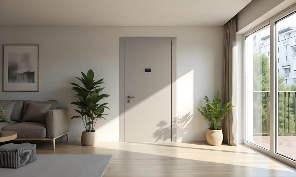 ariete grey armoured door