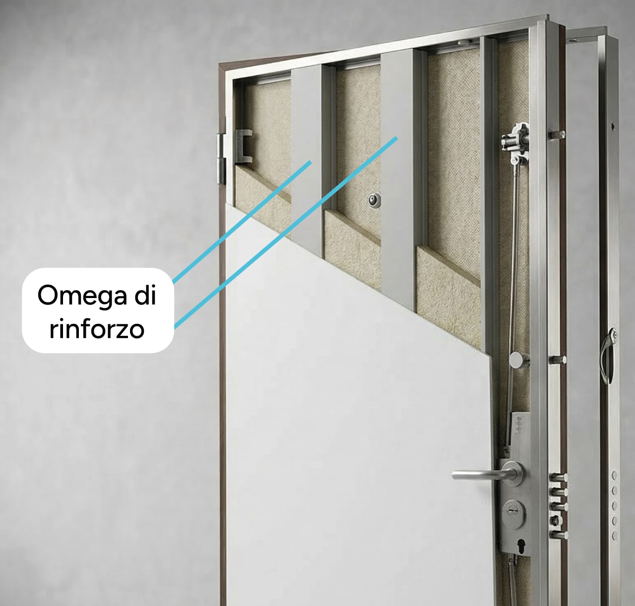 armoured door omega profiles
