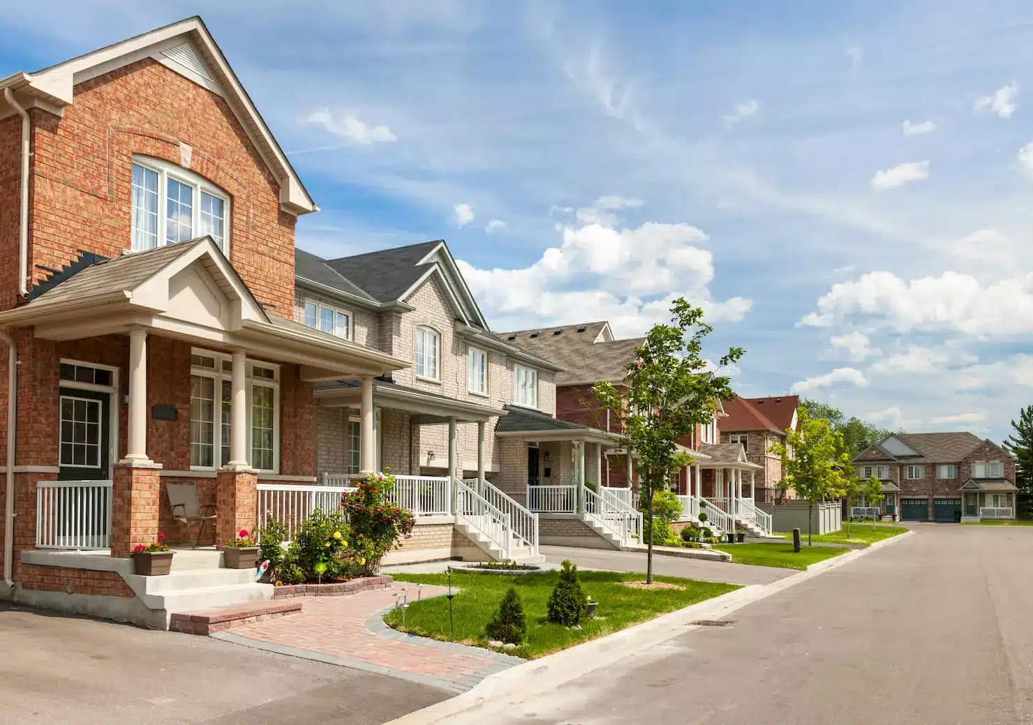 American residential area