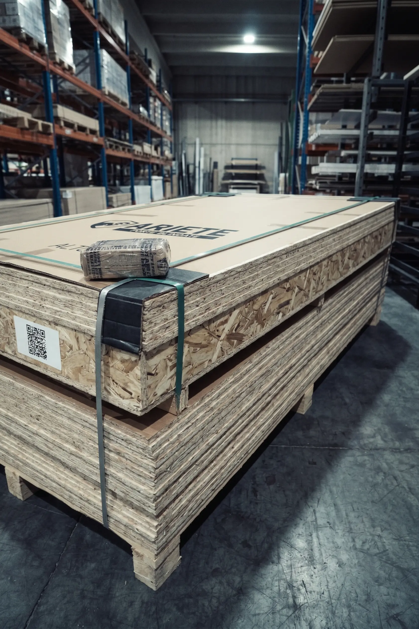 ariete armoured doors packaging