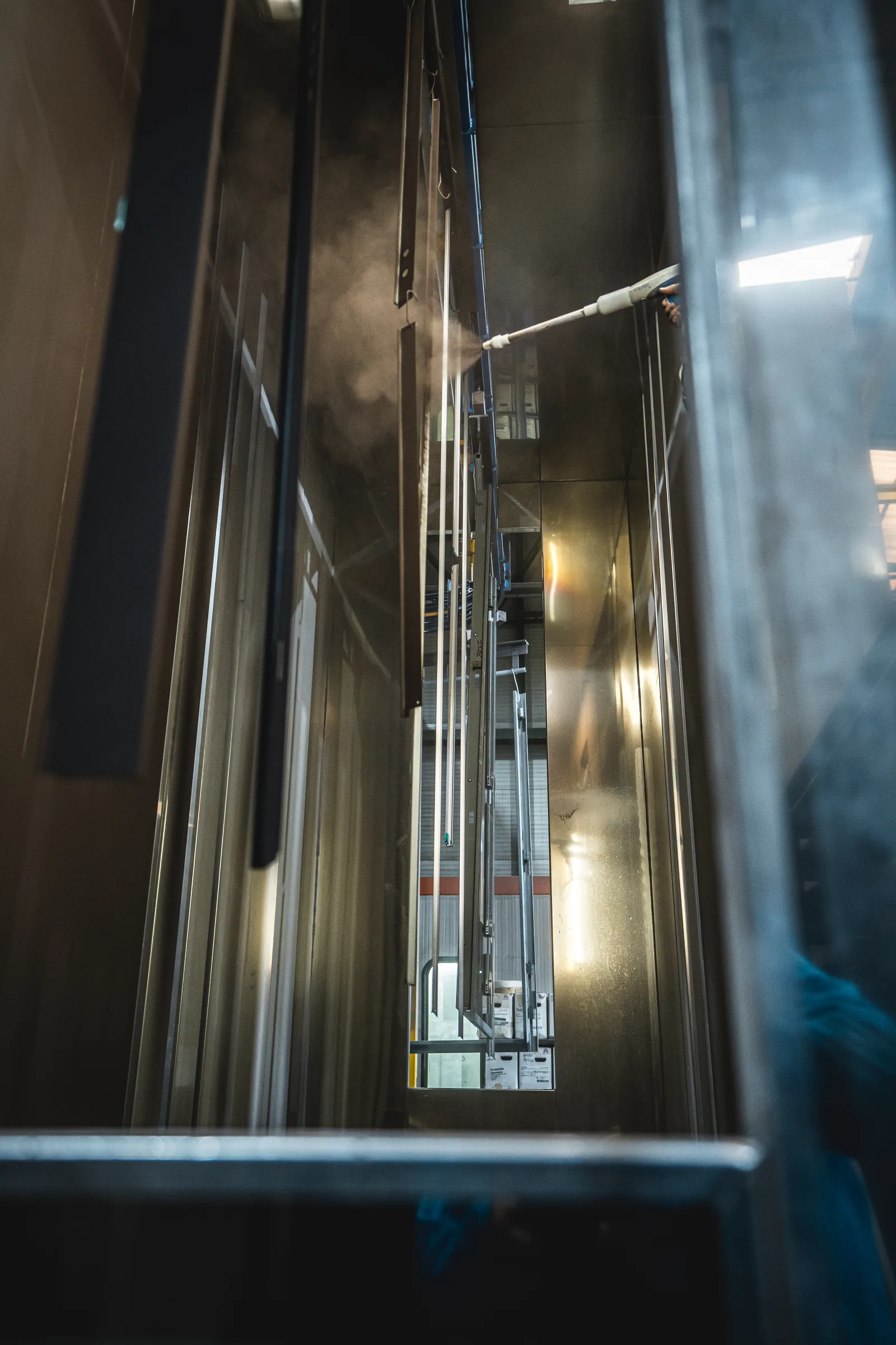 Treatment plant in Ariete production