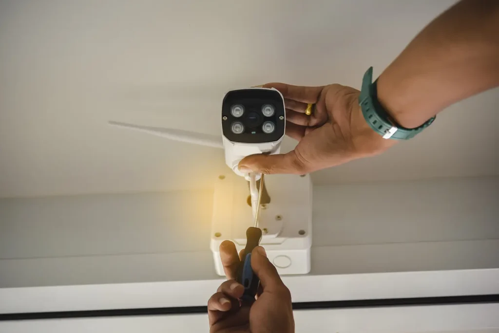 security camera burglar deterrents