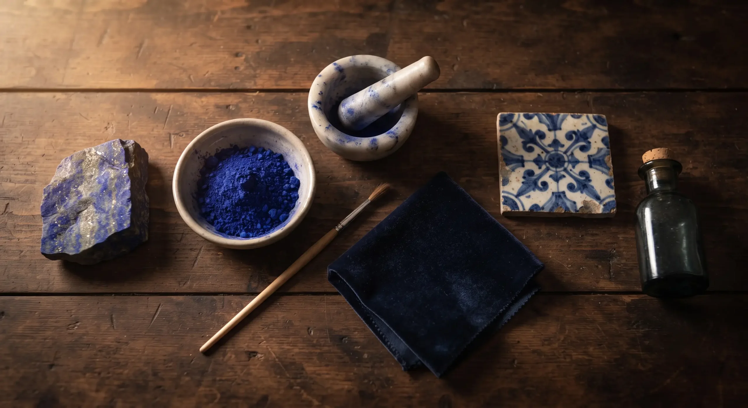 the history of the colour blue
