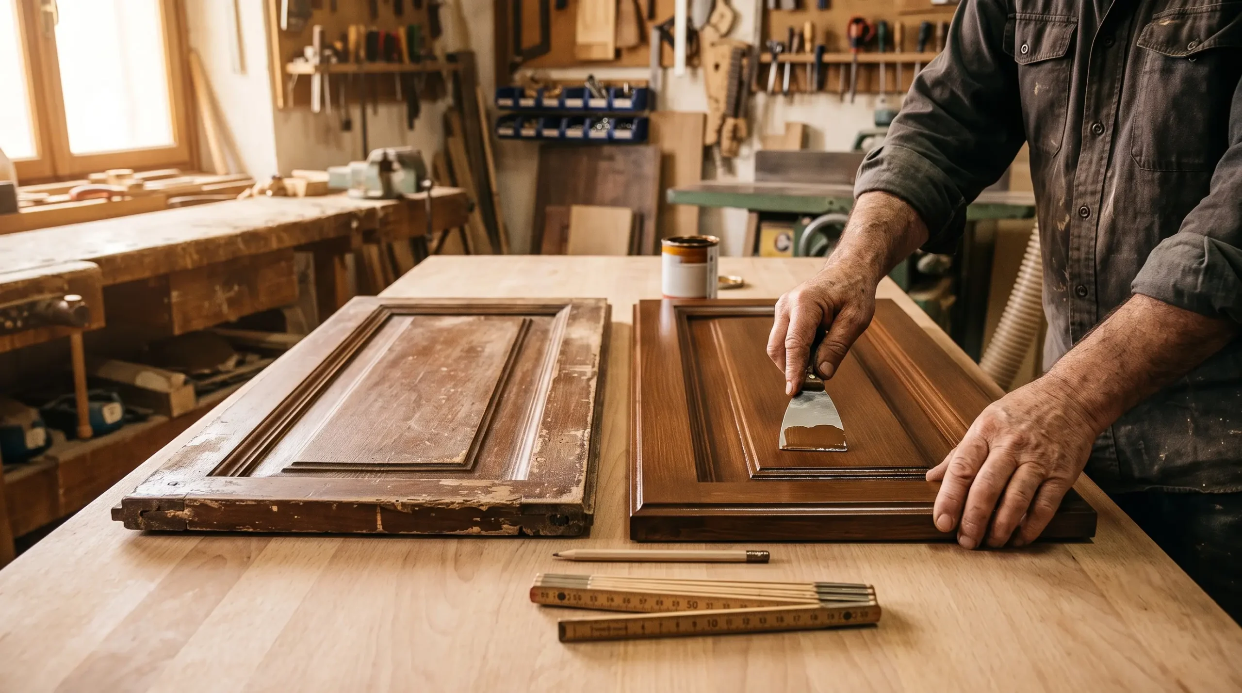 external panel for an armoured door