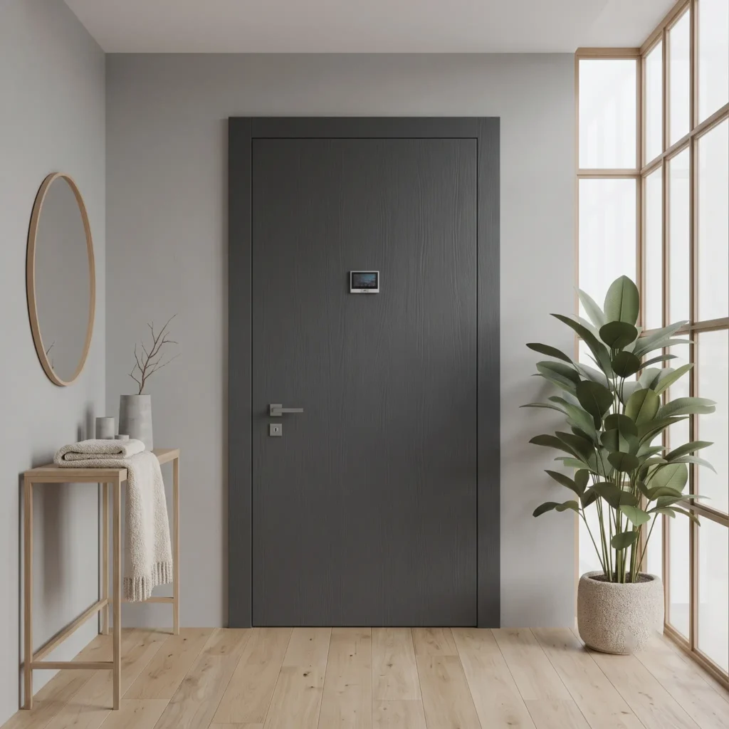 anthracite grey armoured door