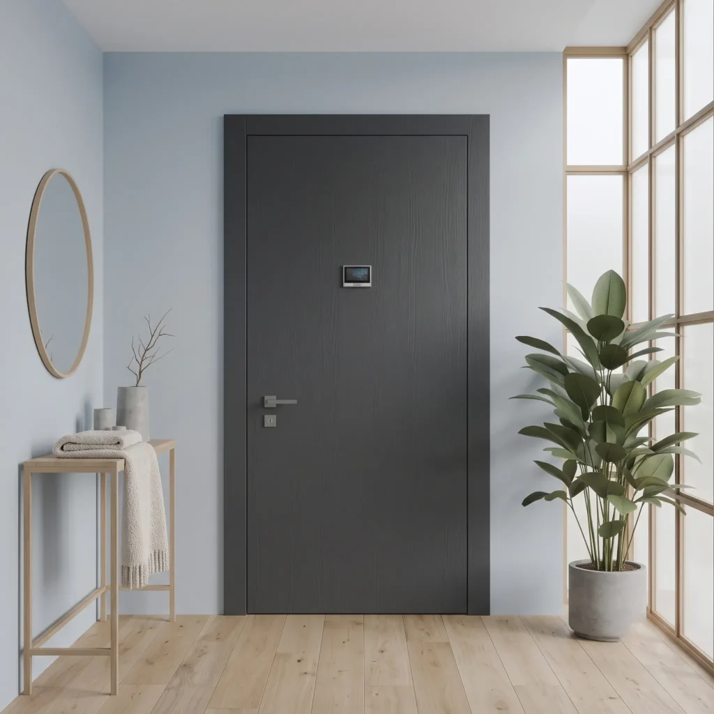 anthracite grey front door